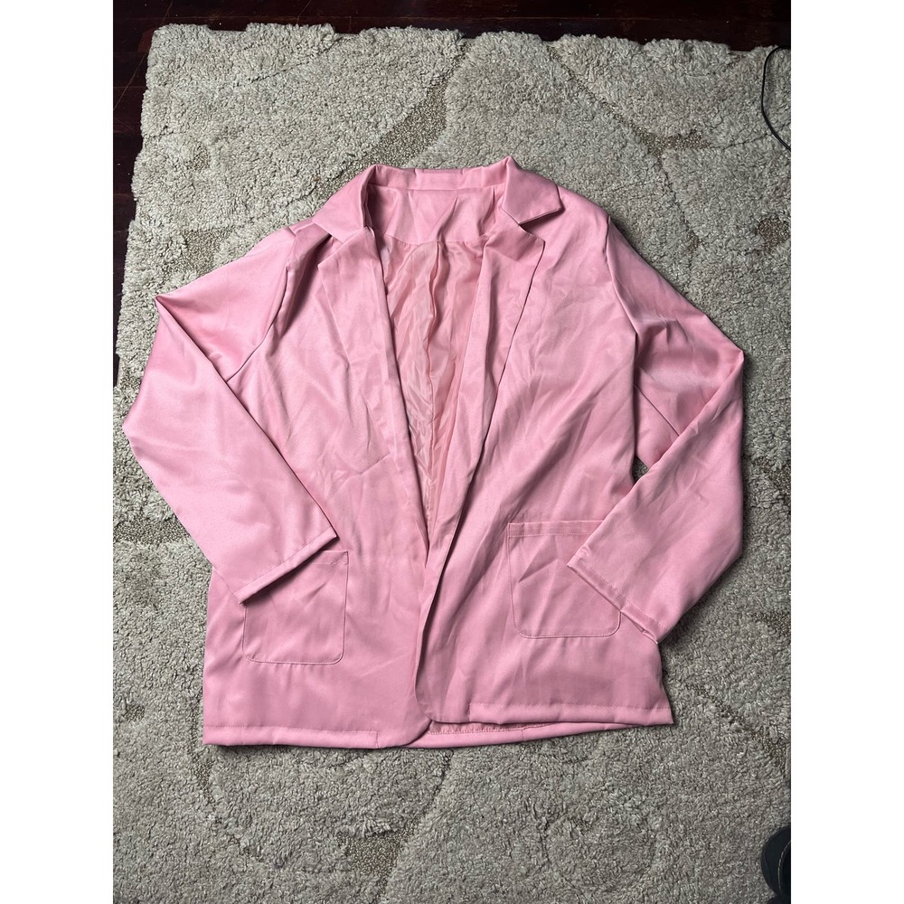 Pink womens blazer plus size 2XL